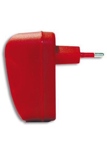 TECNOWARE-SPINA-CON-2-INGRESSI-USB-OUTPUTS-2.1A-E-1A-COLORAZIONE-ROSSO-FAM16295