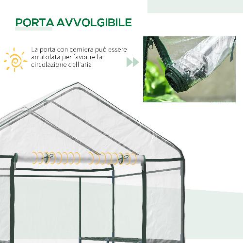 Outsunny-Serra-da-Giardino-Esterno-in-PVC-Trasparente-Serra-da-Balcone-con-Scaffali-per-Piante-Orto-1.43-x-1.43-x-1.95m