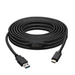 Microconnect-USB-C-to-USB-3.0-A-cable-5m-cavo-USB-USB-3.2-Gen-1-3.1-Gen-1-USB-C-USB-A-Nero--USB3.0-A-to-USB-C-Gen1-Cable