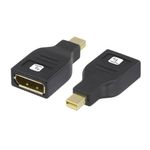 EFB Elektronik Techly IADAP DP-MDP2 adattatore per inversione del genere dei cavi DisplayPort Mini DisplayPort Nero