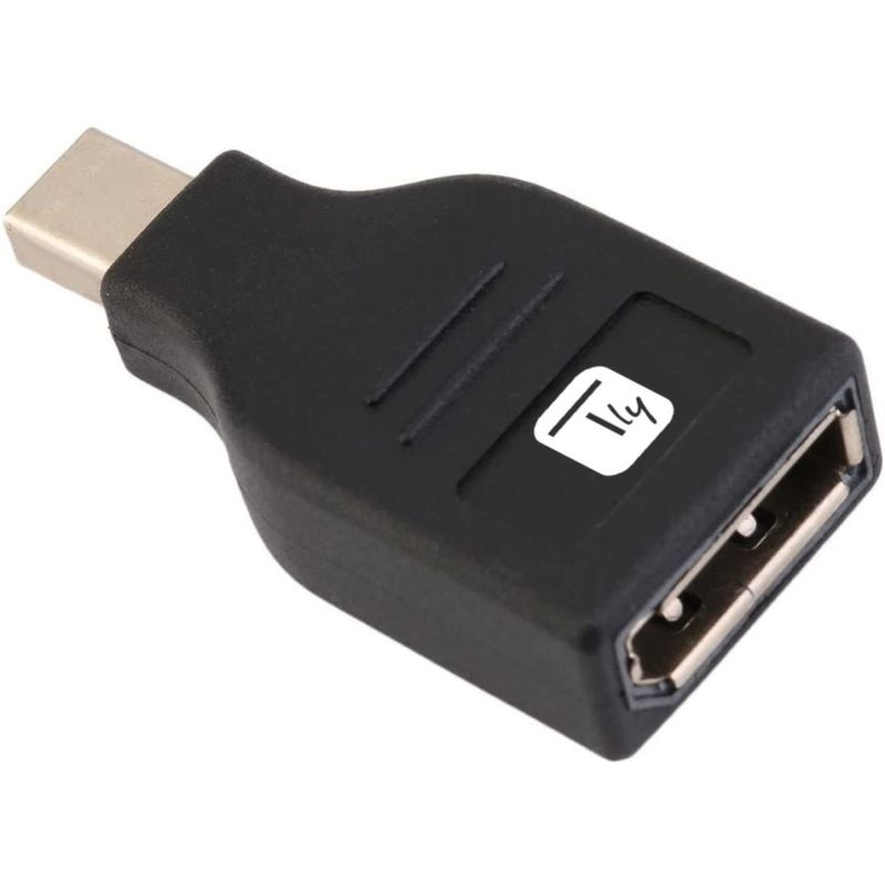 Techly-IADAP-DP-MDP2-adattatore-per-inversione-del-genere-dei-cavi-DisplayPort-Mini-DisplayPort-Nero