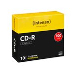 Intenso CD-R 700 MB/80 M.52X SLIM CASE 10PZ