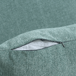 HOMCOM-Poltrona-Letto-Singolo-con-Schienale-Regolabile-in-4-Posizioni-e-Seduta-Imbottita-96x84.5x87.5-cm-Verde