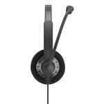 Sennheiser EPOS  SENNHEISER IMPACT SC 30 Auricolare Cablato A Padiglione Musica e Chiamate Nero Argento