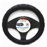 Maxtech-coprivolante Universale Auto Copertura Fodera Sterzo 38cm Antiscivolo Nero Cv-26 -