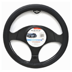 Maxtech-coprivolante Universale Auto Copertura Fodera Protezione Sterzo 38cm Nero Cv-19 -