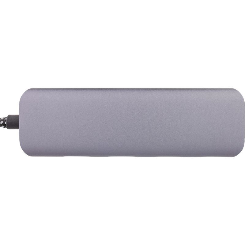 Hub-USB-3.2---da-USB-C-a-4x-USB-A-10Gb-s---custodia-in-metallo---grigio