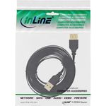 Prolunga-cavo-piatto-USB-2.0---A-ST---BU---nero---contatti-oro---05-m