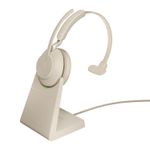 Jabra 26599-889-888 cuffia e auricolare Wireless A Padiglione Ufficio USB tipo-C Bluetooth Beige