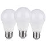 V-TAC 3 PZ Lampada Led E27 A60 9W Bianco Freddo 6400K Bulbo Sfera 806 Lumen SKU-7242