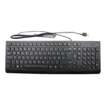 Lenovo USB Calliope tastiera Danese Nero (Lenovo USB Keyboard Slim DK. KEYBOARD Denmark. WARRANTY 1YM)