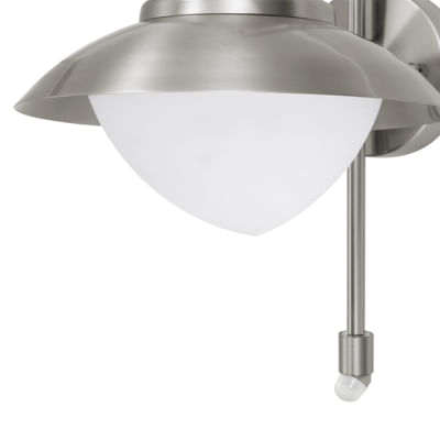 Applique-Contemporanea-Da-Esterno-Sidney-1-Luce-Acciaio-Inox-Grigio-Sensore