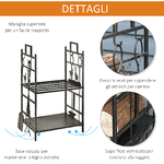 Outsunny-Portalegna-in-Ferro-Battuto-con-Attrezzi-per-Camino-e-Manici-Base-Porta-Legna-Rialzata-e-Decori-51.5x33x77cm---Nero