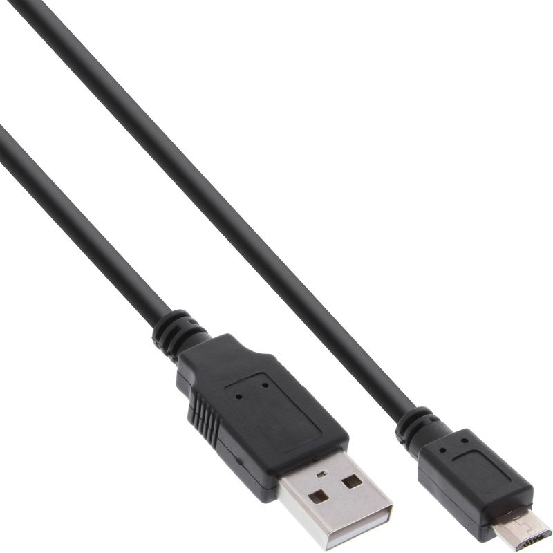 Cavo-Micro-USB-2.0---cavo-di-ricarica-rapida---USB-A-ST-Micro-B-ST---nero---1--5m