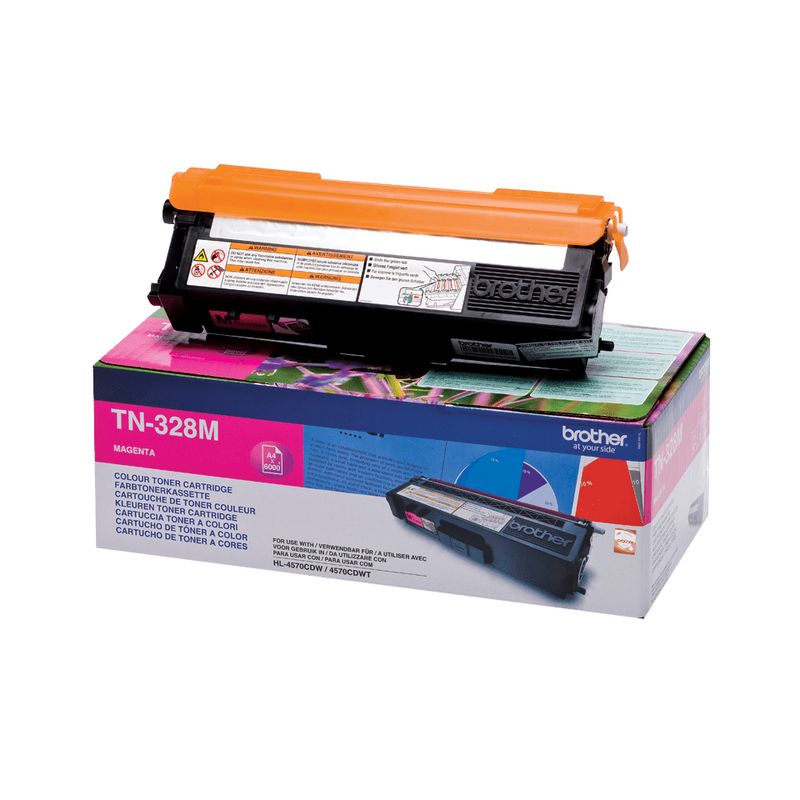 ORIGINALE-Brother-toner-magenta-TN-328M-328-6000-pagine