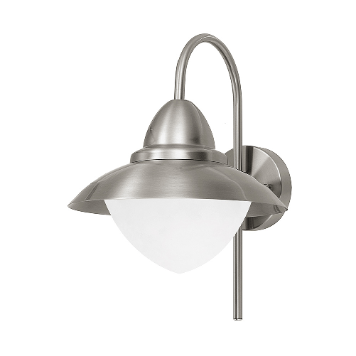 Applique-Contemporanea-Da-Esterno-Sidney-1-Luce-Acciaio-Inox-Grigio