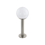 Eglo Lampada Contemporanea Da Esterno Nisia-Z 1 Luce Acciaio Inox Grigio H52,5Cm