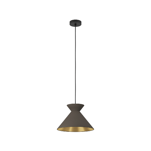 Lampadario-Contemporaneo-Nastasia-1-Luce-Acciaio-Nero