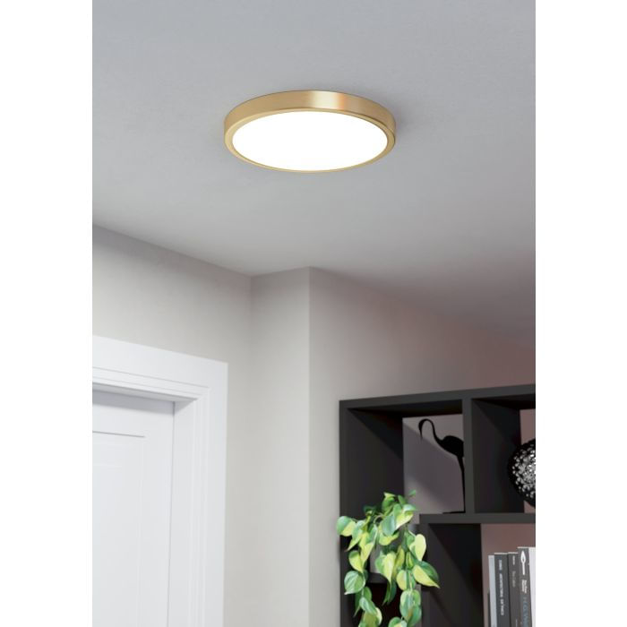 Plafoniera-Moderna-Fueva-5-Acciaio-Ottone-Led-Integrato-205W-3000K-Ip20