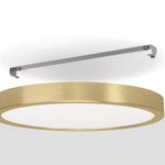 Plafoniera-Moderna-Fueva-5-Acciaio-Ottone-Led-Integrato-205W-3000K-Ip20