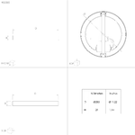 Plafoniera-Moderna-Fueva-5-In-Acciaio-Nichel-Satinato-Led-Integrato-205W