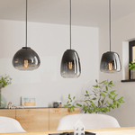 Lampadario-Contemporaneo-Aguilares-3-Luci-Metallo-Nero