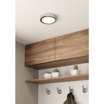 Plafoniera-Moderna-Fueva-5-Acciaio-Cromo-Led-Integrato-11W-3000K-Ip44