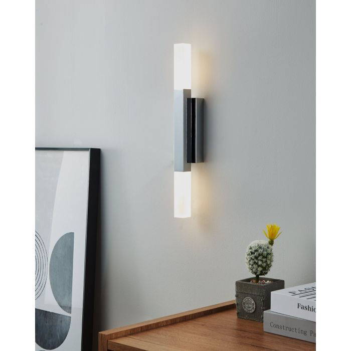 Applique-Moderna-Alcudia-Alluminio-Cromo-2-Luci-Led-55W