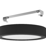 Plafoniera-Moderna-Fueva-5-In-Acciaio-Nero-Led-Integrato-11W-3000K-Ip44