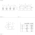 Spot-Contemporaneo-Sorego-In-Acciaio-Nero-4-Luci-Gu10-3W-Ip20