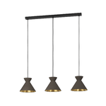 Lampadario-Contemporaneo-Nastasia-3-Luci-Acciaio-Nero