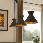 Lampadario-Contemporaneo-Nastasia-3-Luci-Acciaio-Nero