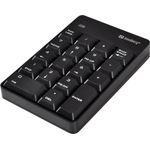 Sandberg Wireless Numeric Keypad 2 (Wireless Numeric Keypad 2 - Wireless Numeric Keypad 2 RF - Wireless Notebook/PC 3 mi