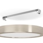 Plafoniera-Moderna-Fueva-5-In-Acciaio-Nichel-Satinato-Led-17W-Ip20