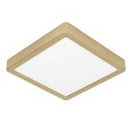 Eglo Plafoniera Moderna Fueva 5 In Acciaio Ottone Led Integrato 17W 3000K Ip20