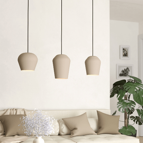 Lampadario-Contemporaneo-Cambaito-3-Luci-Acciaio-Avorio