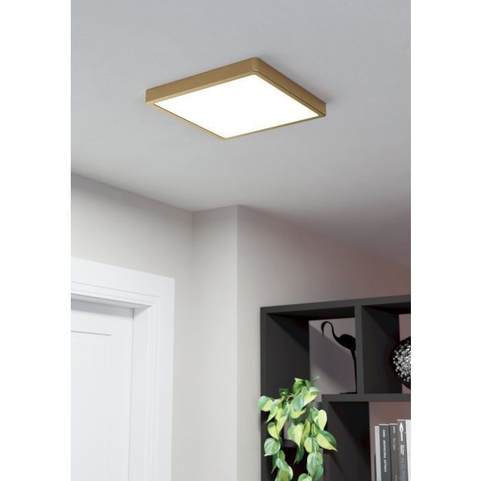 Plafoniera-Moderna-Fueva-5-In-Acciaio-Ottone-Led-Integrato-205W-3000K-Ip20