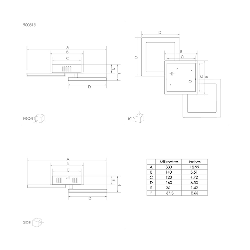 Plafoniera-Moderna-Paranday-Z-Led-Acciaio-Nero