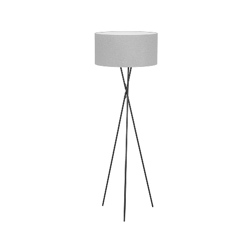 Piantana-Contemporanea-Fondachelli-1-Luce-Acciaio-Nero-Diffusore-Grigio