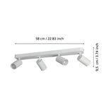 Spot-Moderno-Telimbela-Z-In-Acciaio-Bianco-4-Luci-Gu10-49W-Ip20