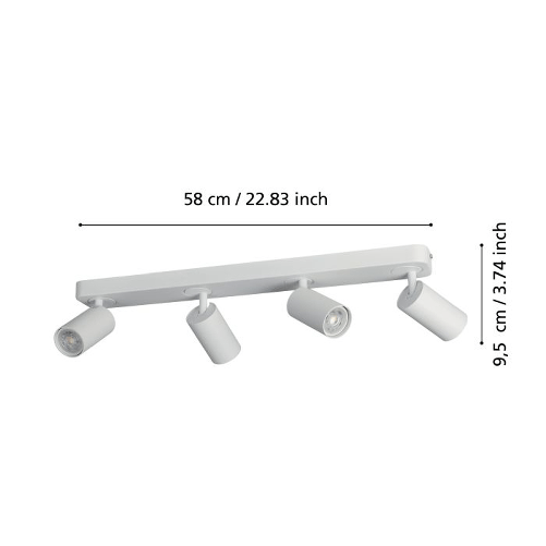 Spot-Moderno-Telimbela-Z-In-Acciaio-Bianco-4-Luci-Gu10-49W-Ip20