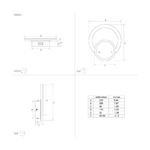 Applique-Moderna-Parrapos-Z-Led-Acciaio-Nero