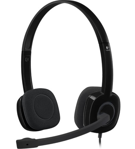 Logitech-H150-Stereo-Headset-Auricolare-Cablato-A-Padiglione-Ufficio-Nero