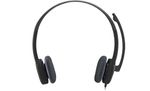 Logitech-H150-Stereo-Headset-Auricolare-Cablato-A-Padiglione-Ufficio-Nero