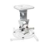 LogiLink BP0003 supporto per proiettore Soffitto Bianco (Bracket - Projector Ceiling - Mount - white - Warranty 12M)