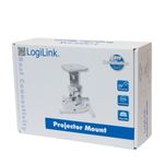 LogiLink-BP0003-supporto-per-proiettore-Soffitto-Bianco--Bracket---Projector-Ceiling---Mount---white---Warranty-12M-