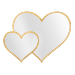 Specchio Glam Doppio Cuore 65x50 cm - GLAM DOUBLE HEART