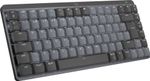 Logitech-MX-Mini-Mechanical-tastiera-RF-senza-fili--Bluetooth-QWERTY-US-International-Grafite-Grigio--MX-MECH.MINI-WRLS-