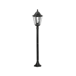 Lampada-Contemporanea-Da-Esterno-Navedo-Alta-1-Luce-Alluminio-Nero-E-Argento