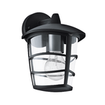 Eglo Applique Contemporanea Da Esterno Aloria 1 Luce Orientata Alluminio Fuso Nero